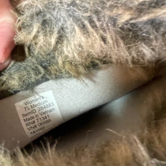 LL Bean 284883 Carrabassett Fur Lace-Up Knee High Snow Boots Women's US 7.5 - Picture 6 of 11